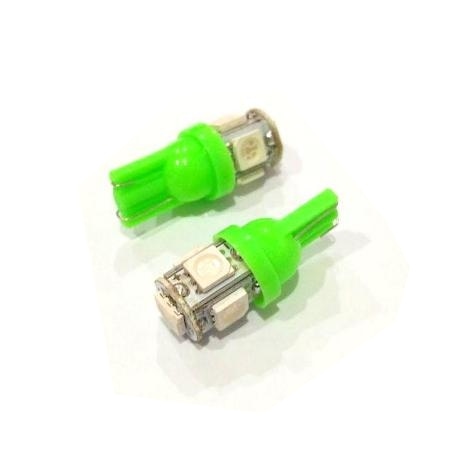 BOLAM SEN COLOK 5 LED BESAR HIJAU